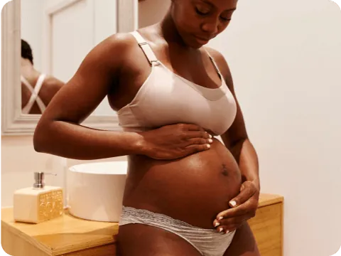 a pregnant mother
